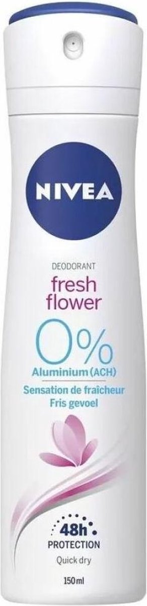 Nivea Fresh Flower Deodorant Spray - 150 ml