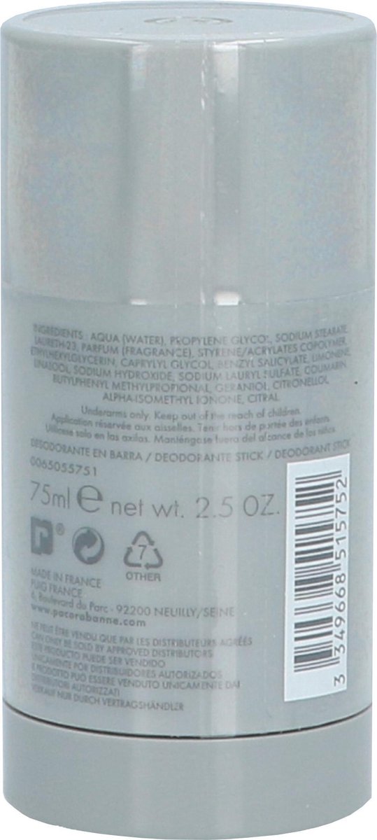 Paco Rabanne Deodorant Men - Invictus Stick 150 ml
