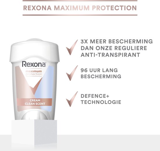 Rexona Deostick - Maximum Protection Clean Scent 45 ml