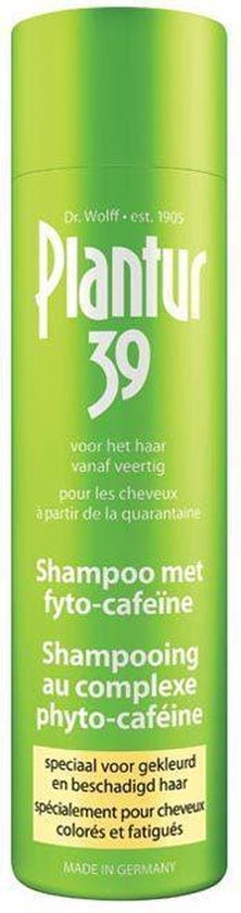Plantur 39 Shampoo met Fyto-Cafeïne gekleurd en beschadigd haar 250ml