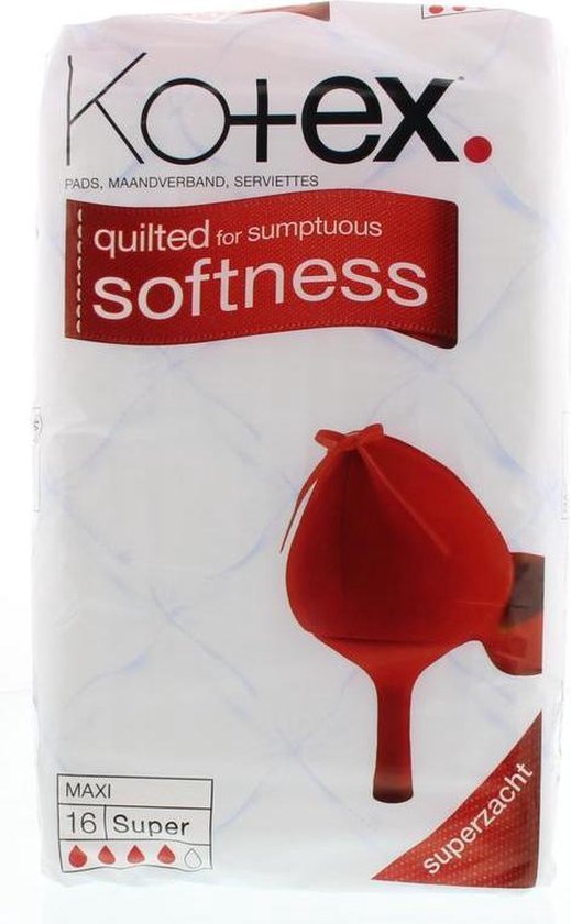 Kotex Maandverband - Maxi Super 16 stuks