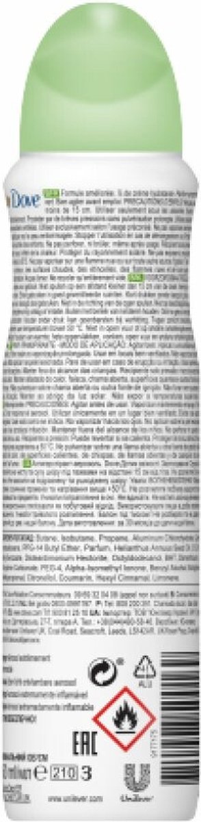 Dove Deodorant Deospray - Go Fresh Touch 250 ml