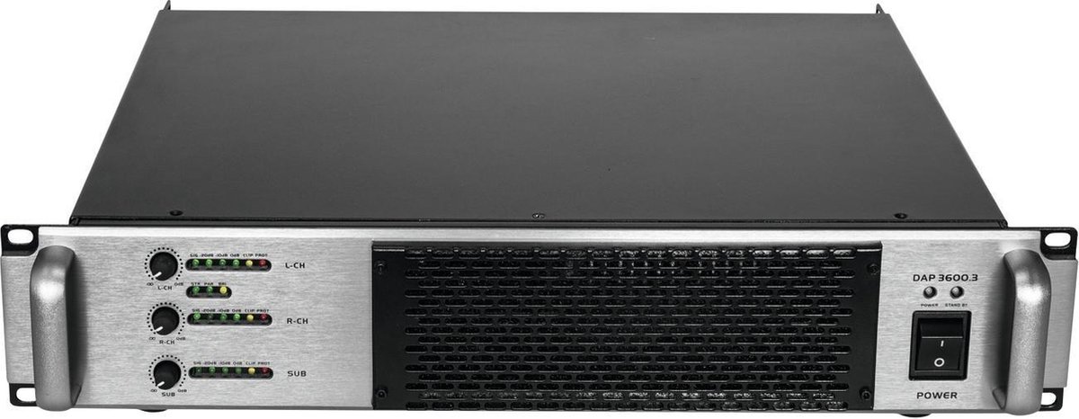 Omnitronic A-3603 PA-versterker 800W