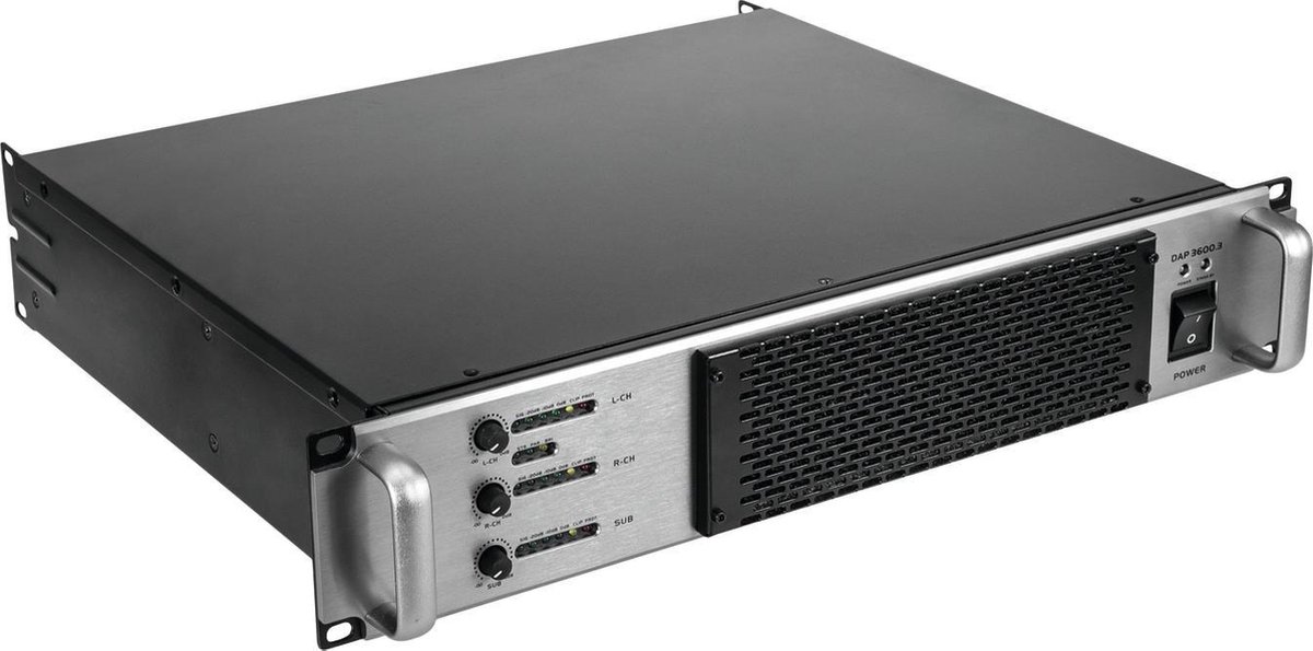 Omnitronic A-3603 PA-versterker 800W