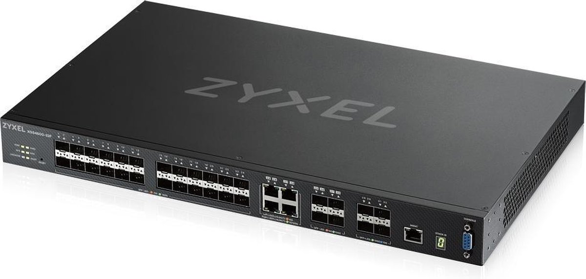Zyxel XGS4600-32F Managed L3 - Zwart