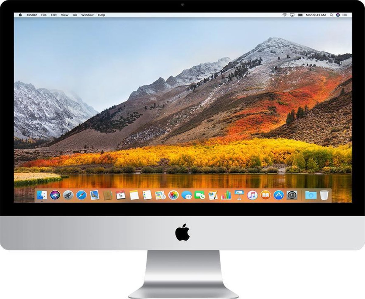 Apple iMac 21.5 inch | 1 TB | Zilver | Als nieuw | 2 jaar garantie | Refurbished Certificaat | leapp - Zwart