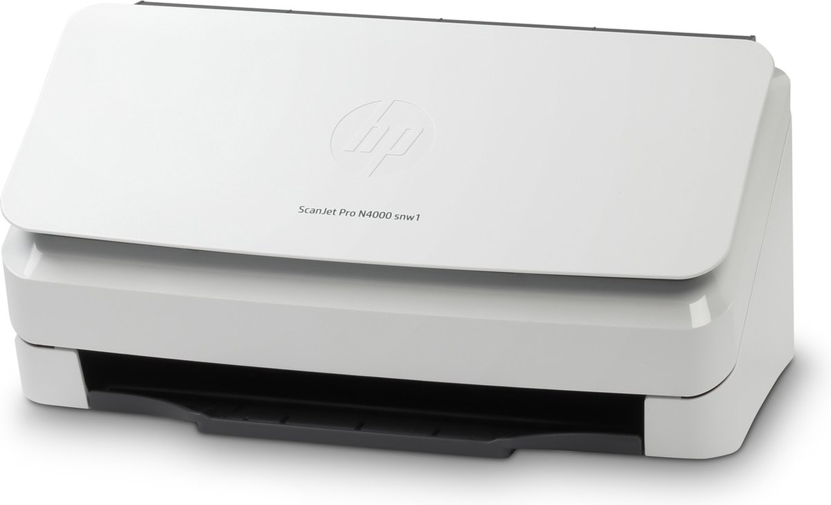 HP Scanjet Pro N4000 snw1 600 x 600 DPI Paginascanner, Wit A4 - Zwart
