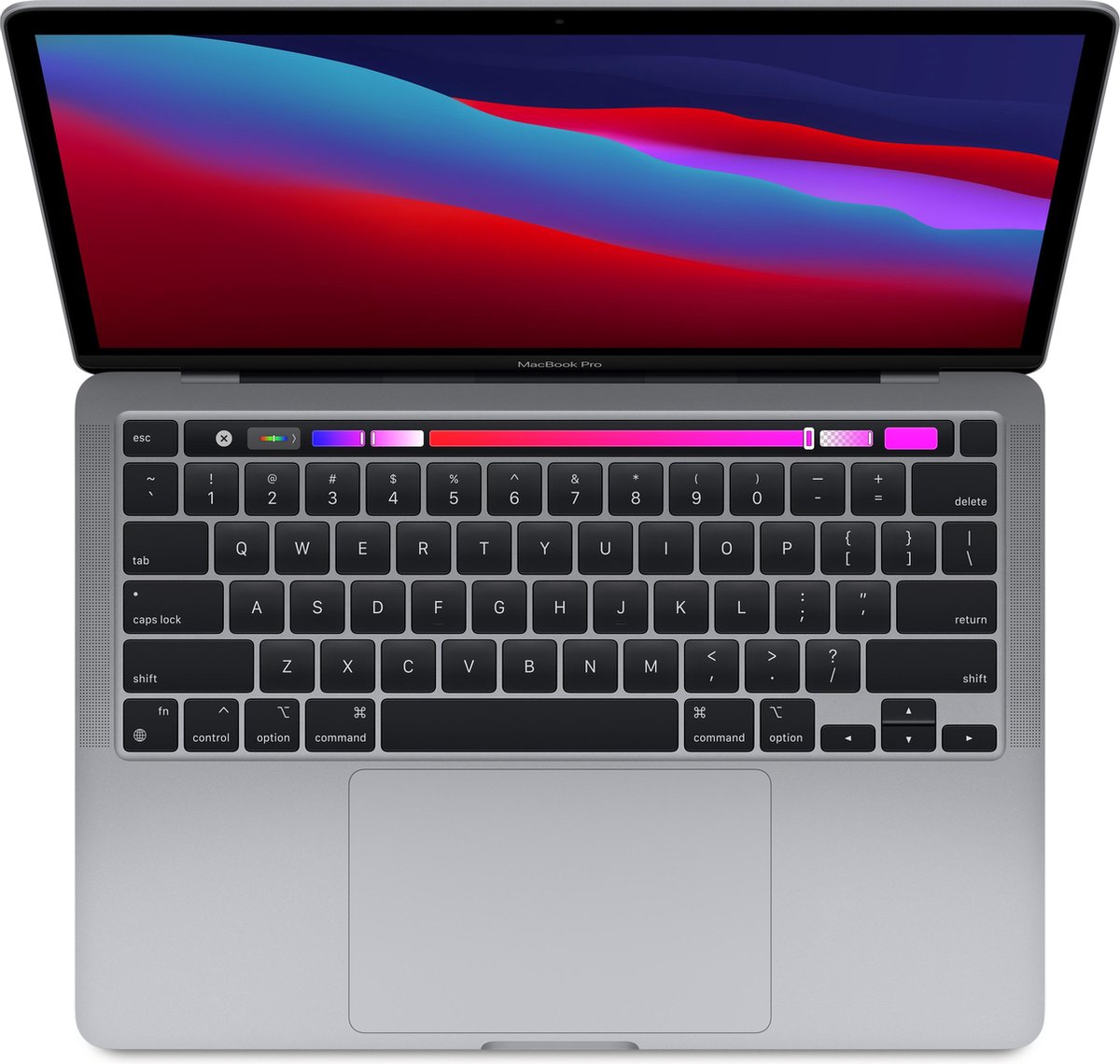 Apple MacBook Pro 13" (2020) MYD92N/A Space Gray - Zwart