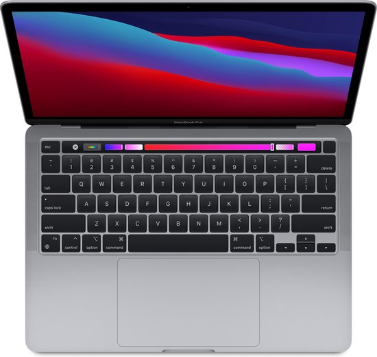 Apple MacBook Pro 13" (2020) MYD92N/A Space Gray - Zwart