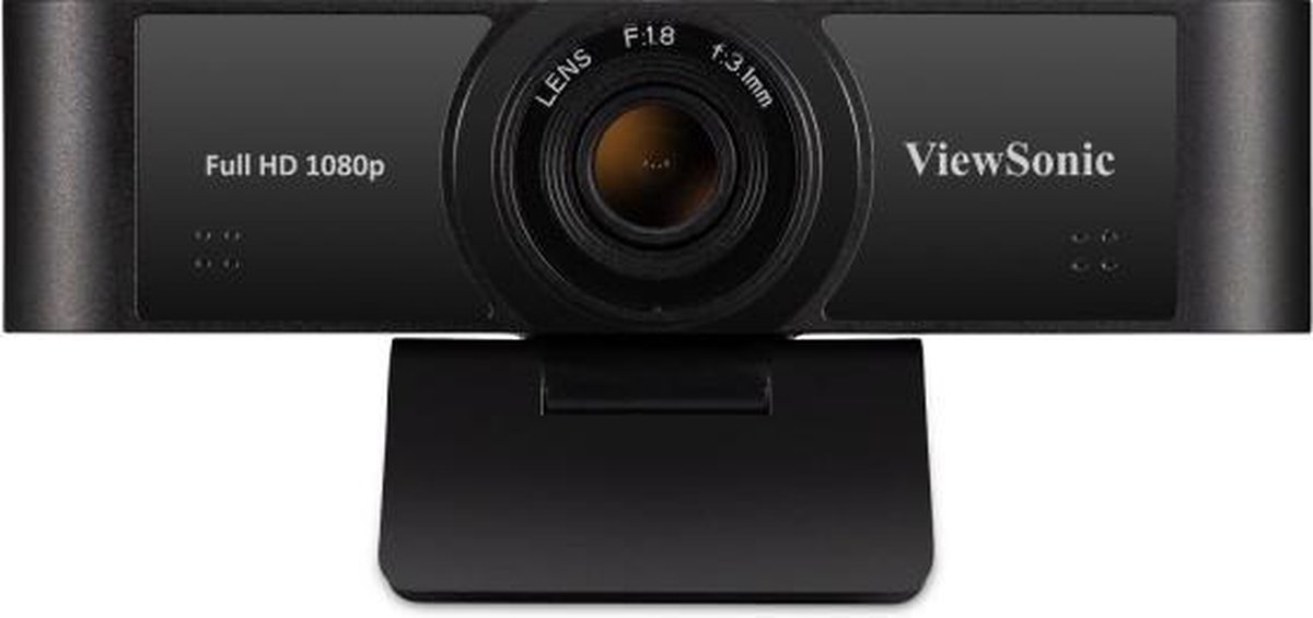 Viewsonic VB-CAM-001 Full HD 1080p Ultra-Wide USB Webcam - Zwart