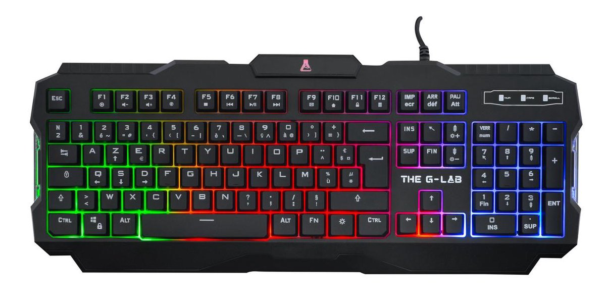 The G-Lab Combo Argon Gaming Bundel - Qwerty Toetsenbord/ Headset/ Muis(mat)