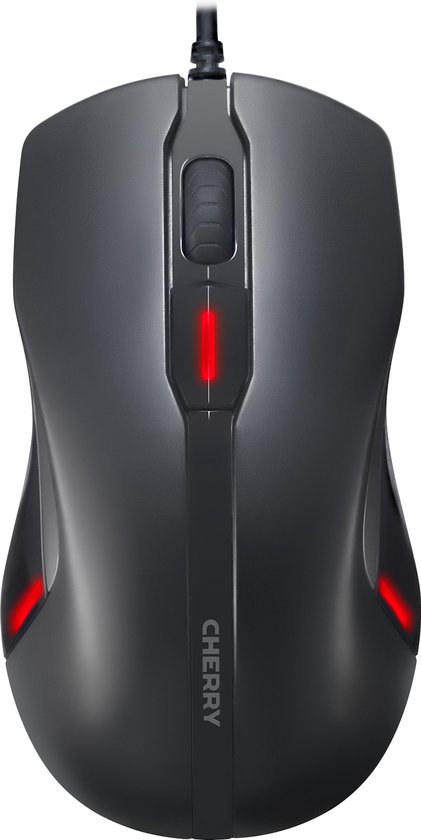 Cherry MC 4000 muis USB Type-A Optisch 2000 DPI Ambidextrous - Zwart