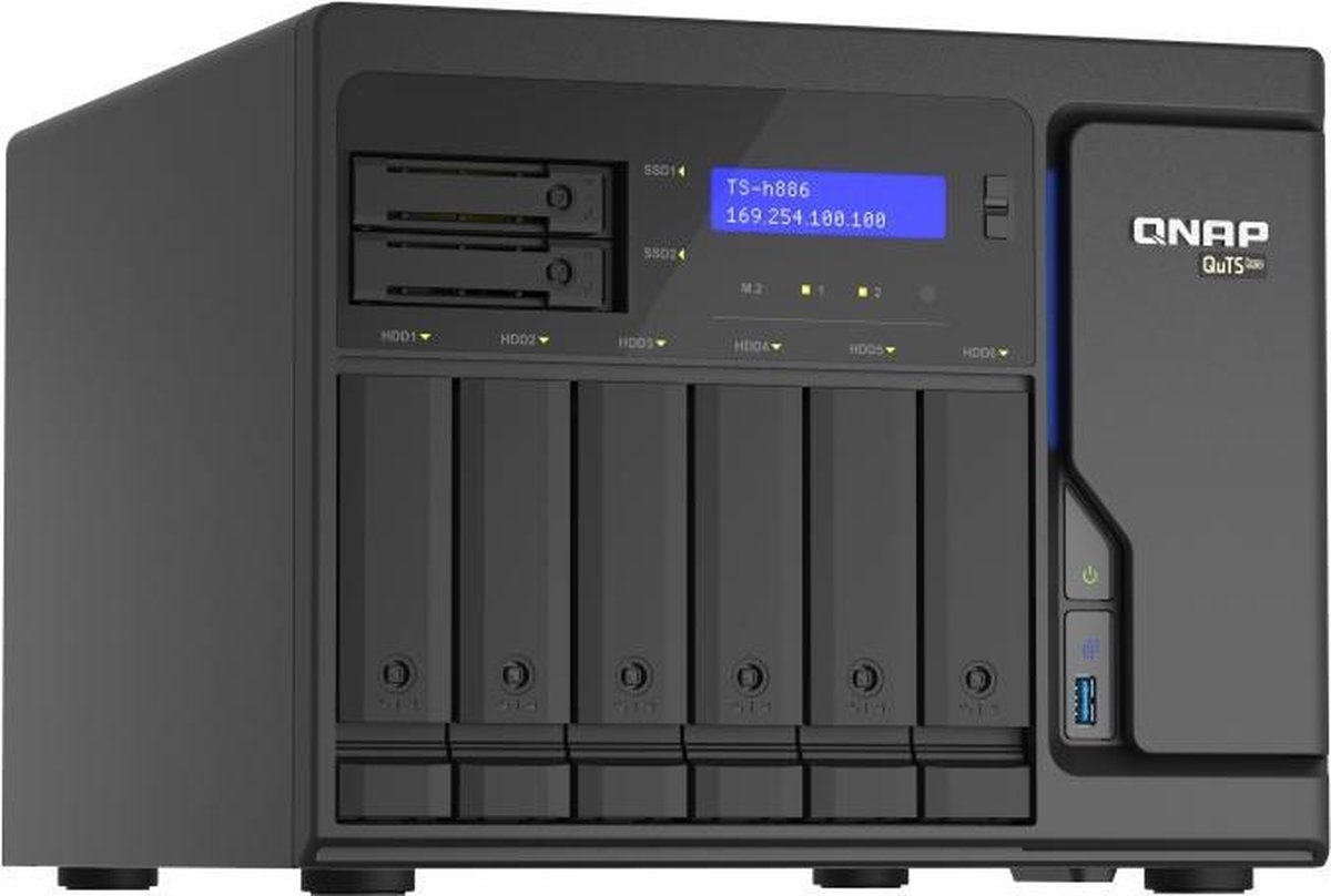 Qnap TS-h886-D1622-16G