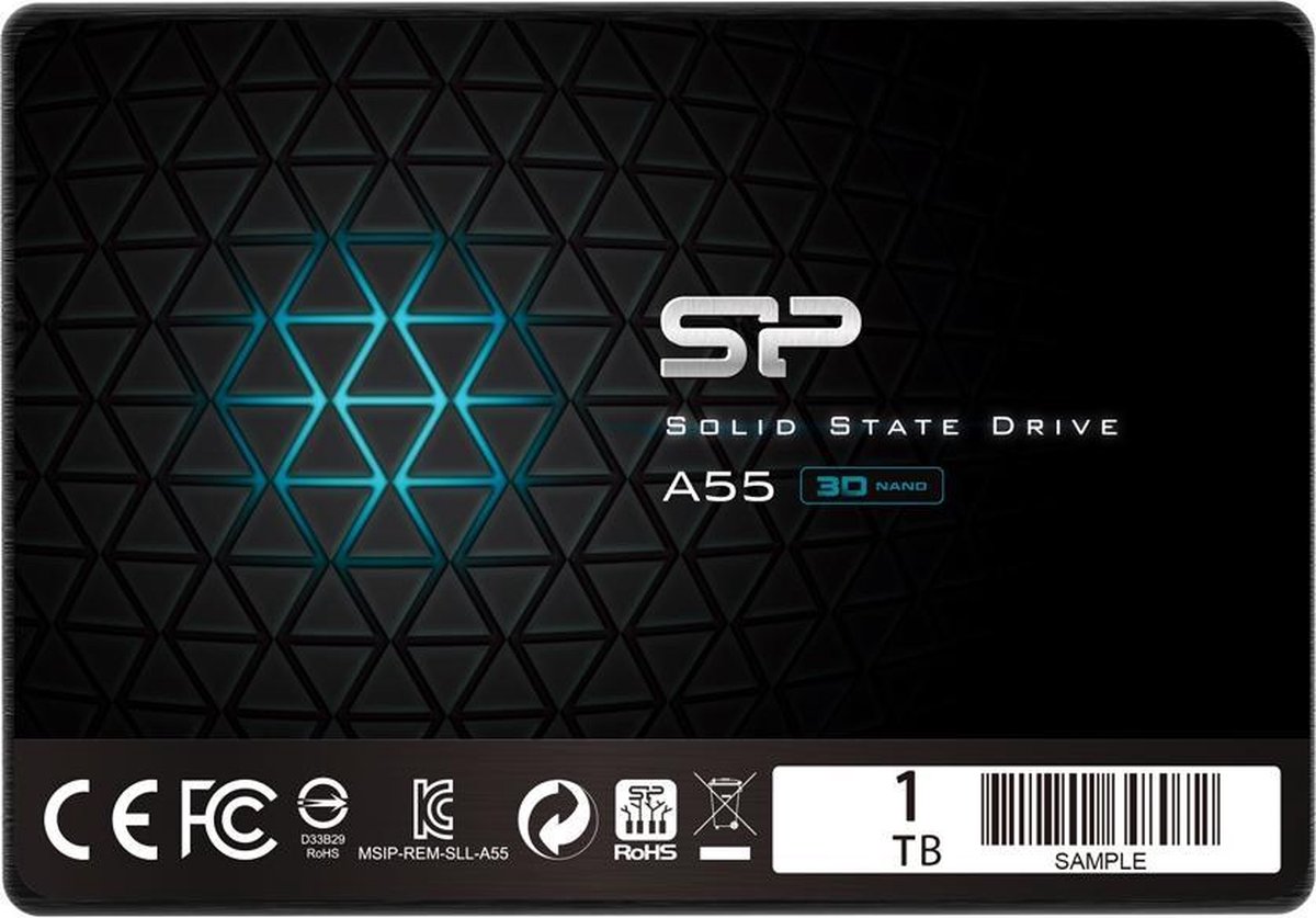 Silicon Power Ace A55 internal solid state drive 2.5'' 1000 GB SATA III 3D TLC