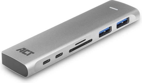 ACT usb C Thunderbolt 3 naar hdmi Female Multiport Adapter 4K