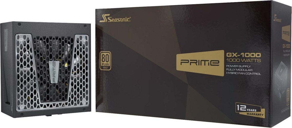 Seasonic Prime GX-1000 power supply unit 1000 W ATX - Zwart