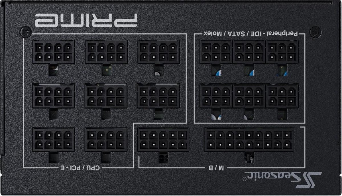 Seasonic Prime GX-1000 power supply unit 1000 W ATX - Zwart