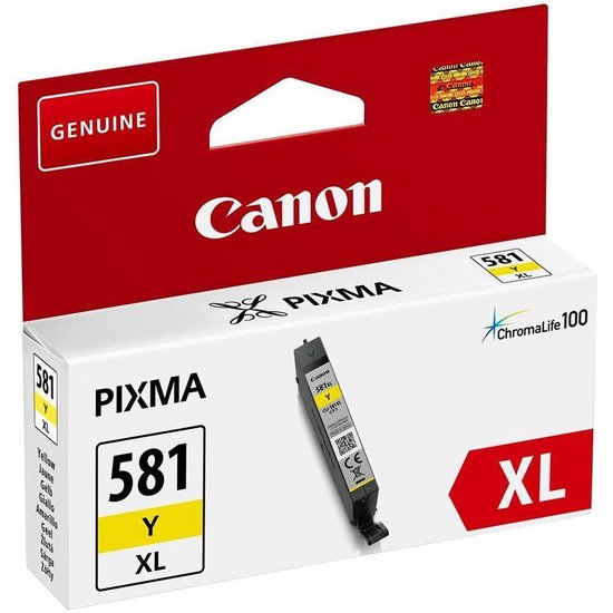 Canon CLI-581XL Cartridge - Geel