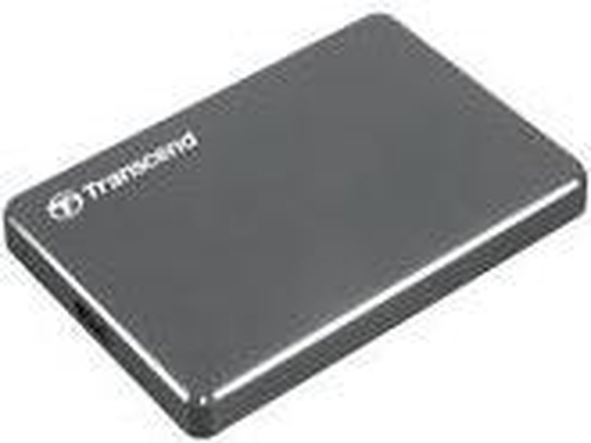 Transcend StoreJet 25C3 externe harde schijf 1000 GB - Grijs
