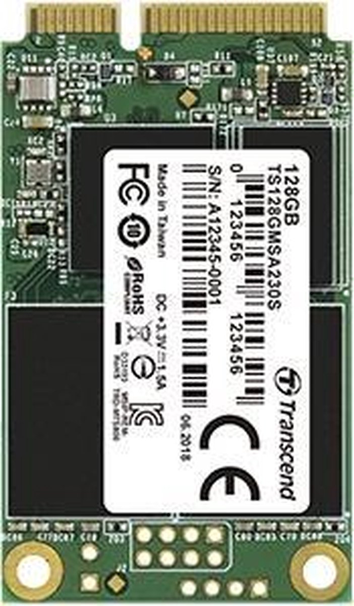 Transcend mSATA 230S 64GB SATA III 3D NAND