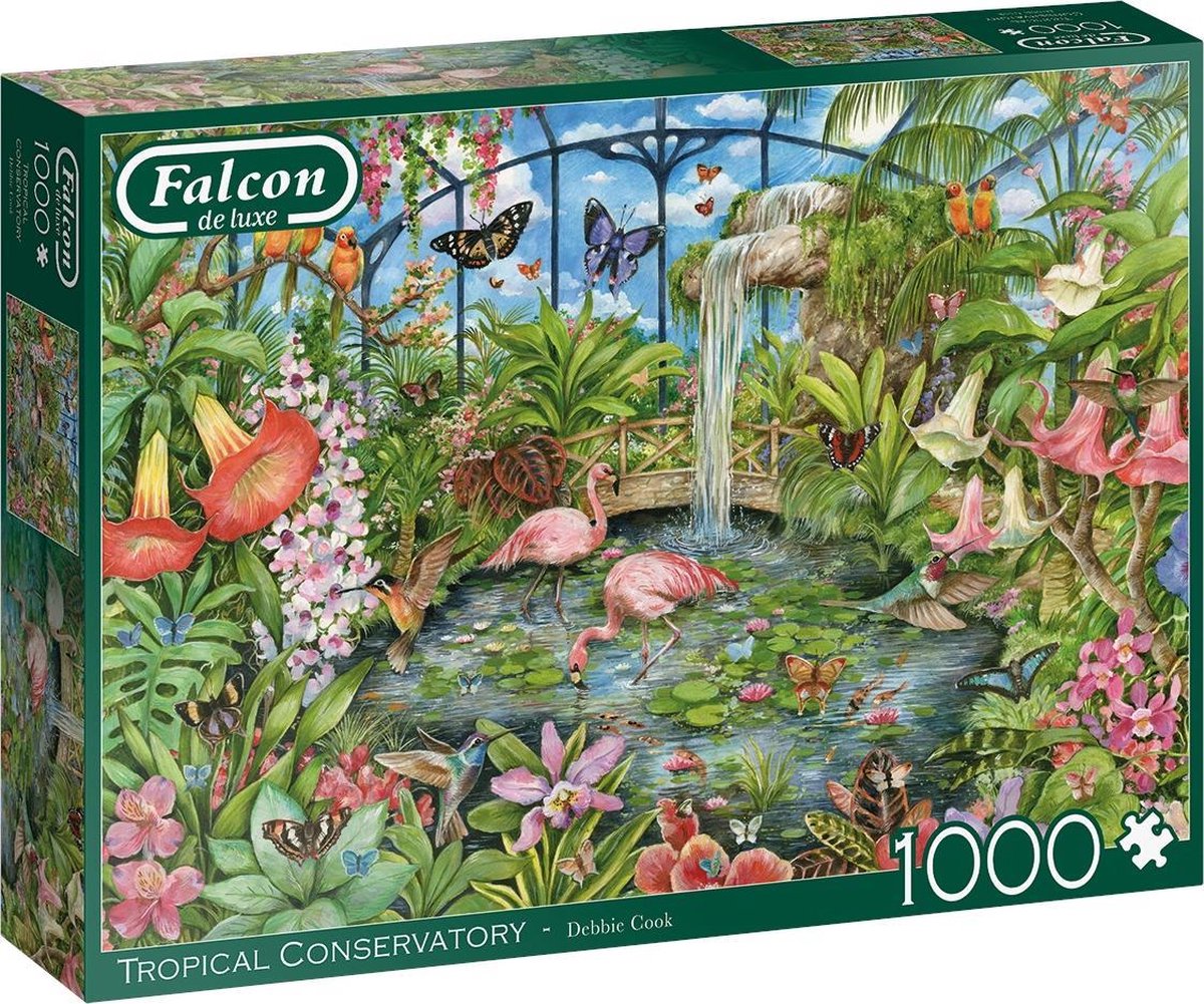 Falcon Legpuzzel 'Tropical Conservatory' 1000 Stukjes