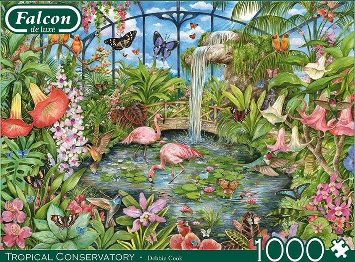Falcon Legpuzzel 'Tropical Conservatory' 1000 Stukjes