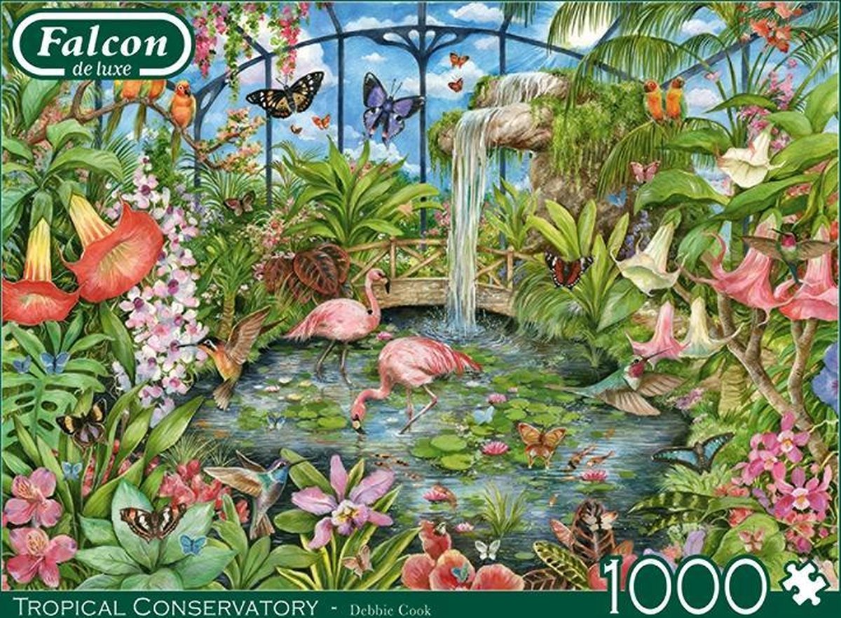 Falcon Legpuzzel 'Tropical Conservatory' 1000 Stukjes