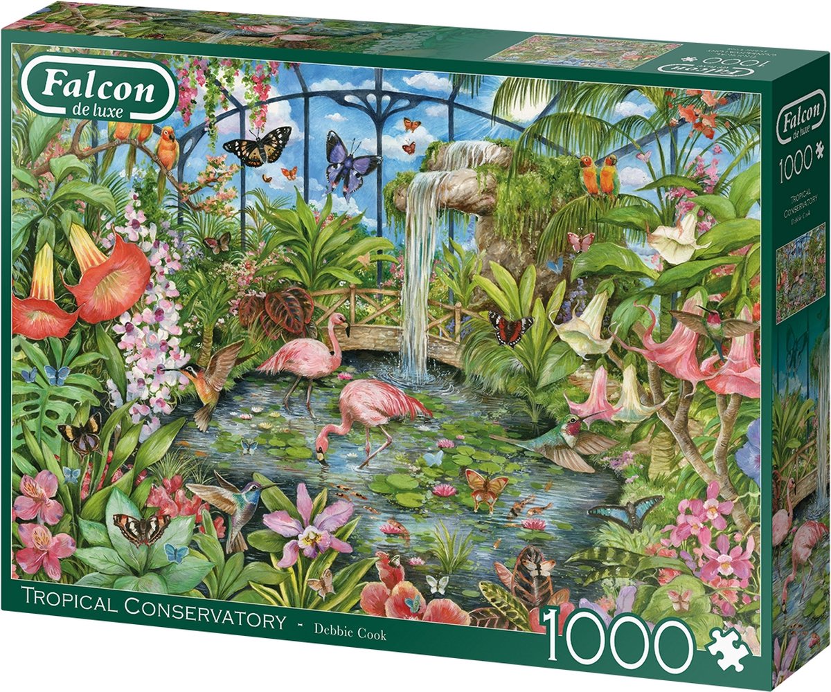 Falcon Legpuzzel 'Tropical Conservatory' 1000 Stukjes