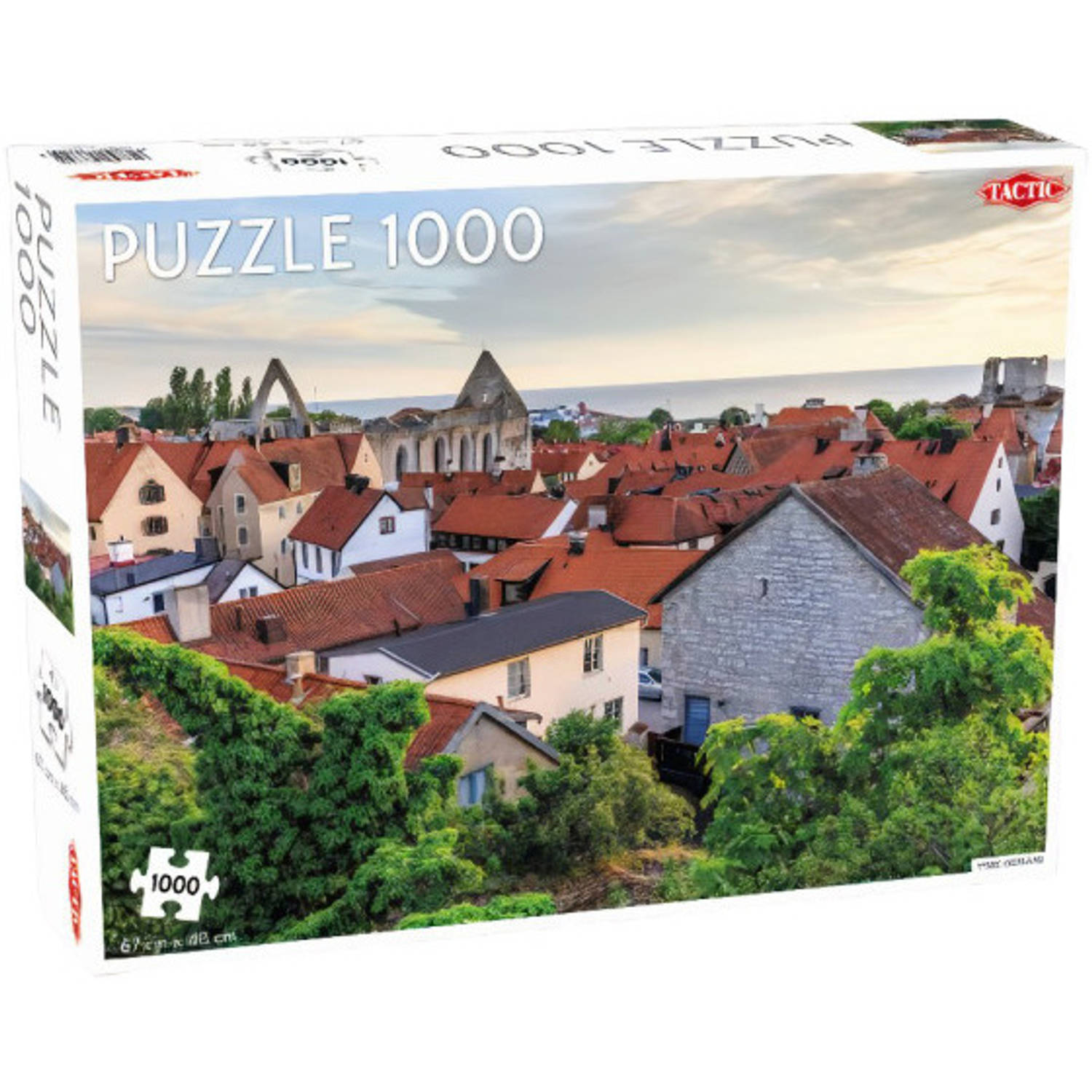 Tactic Legpuzzel Visby, Gotland 1000 Stukjes