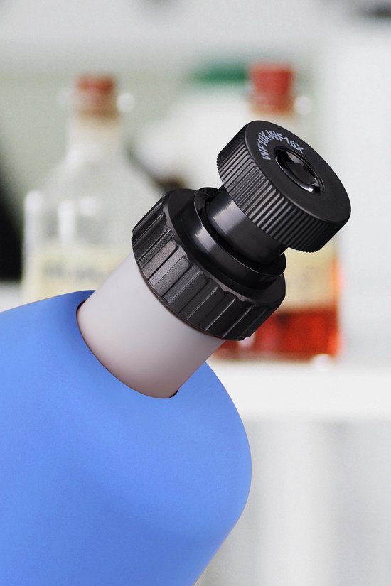 Bresser Microscoop Junior 22 Cm Staal 44-delig - Blauw