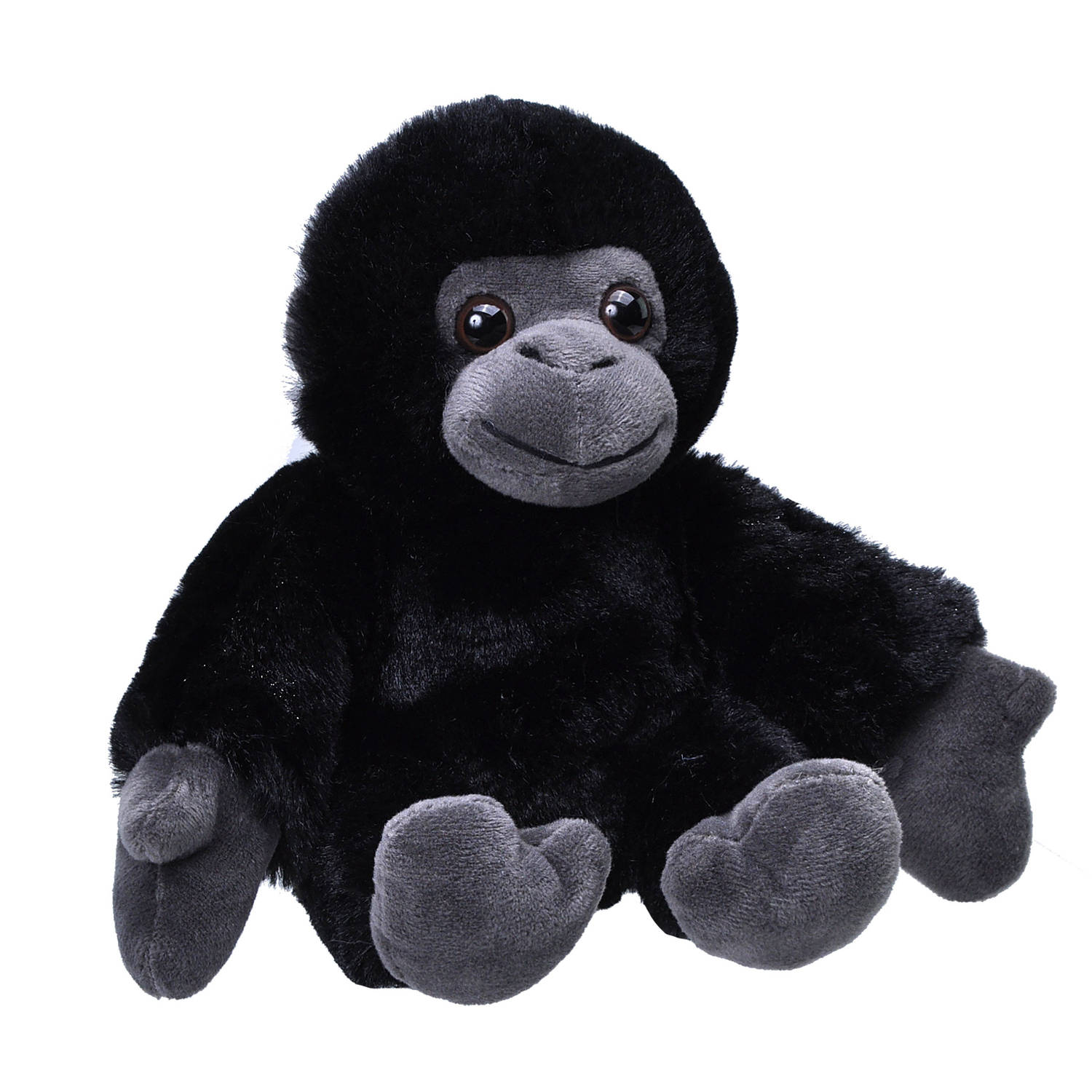 Wild Republic Knuffel Gorilla Junior 18 Cm Pluche - Zwart