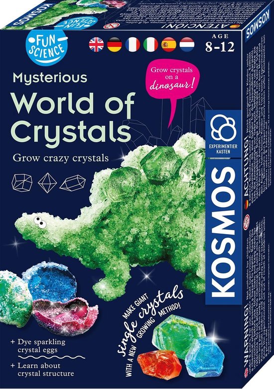 Kosmos Uitgevers Experimenteerset World Of Crystals