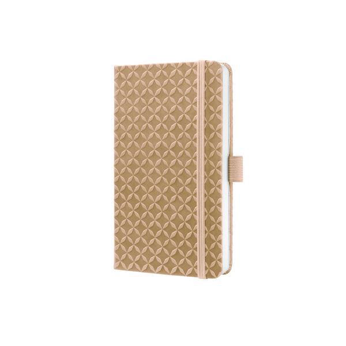 Sigel Notitieboek Jolie Flair A6 Hardcover Gelinieerd - Beige