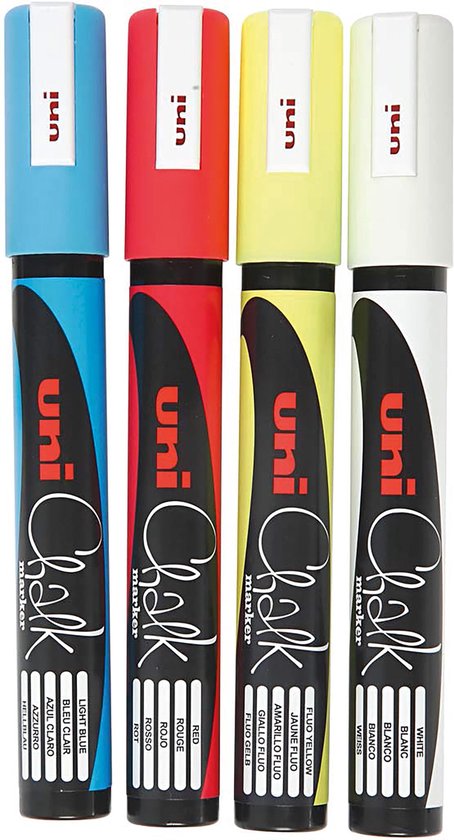 Posca Markers Junior 1,8-2,5 Mm 4 Stuks