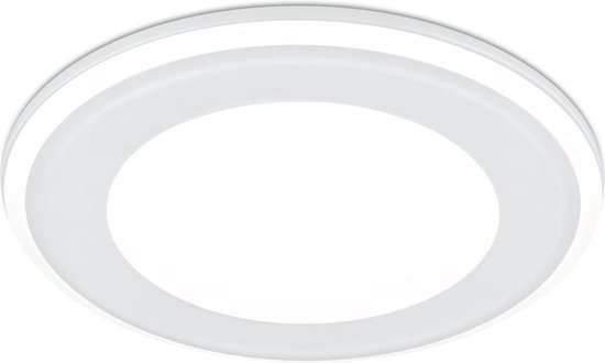 BES LED Led Spot - Inbouwspot - Trion Auran - 10w - Warm 3000k - Rond - Mat - Kunststof - Wit