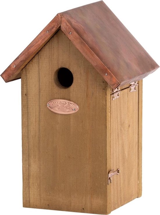 Best For Birds Nestkast Pimpelmees Koperen Dak I - Bruin