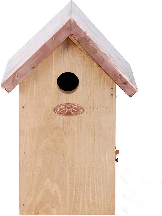 Best For Birds Nestkast Pimpelmees Koperen Dak I - Bruin