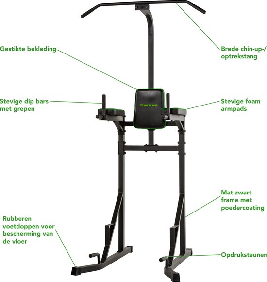 Tunturi Pt20 Power Tower - Groen