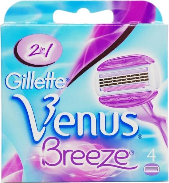 Gillette Venus Breeze Scheermesjes 4st.