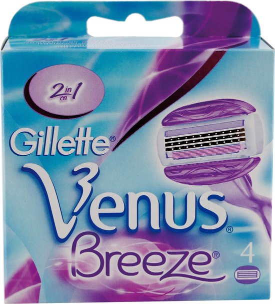 Gillette Venus Breeze Scheermesjes 4st.
