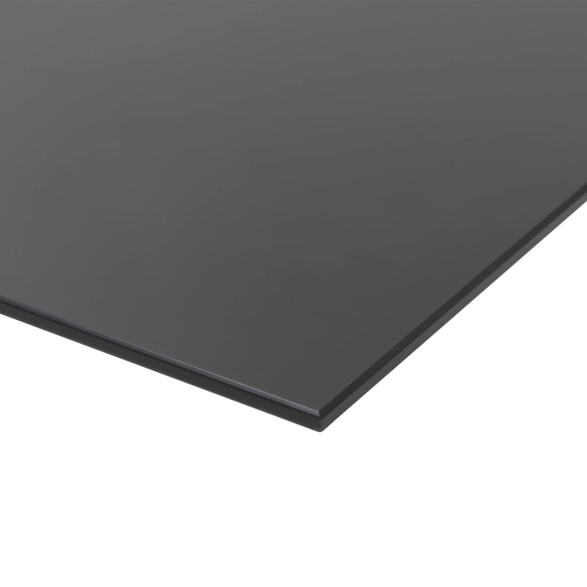Vidaxl Schoolbord Voor Aan De Wand Magnetisch 100x60 Cm Glas - Zwart