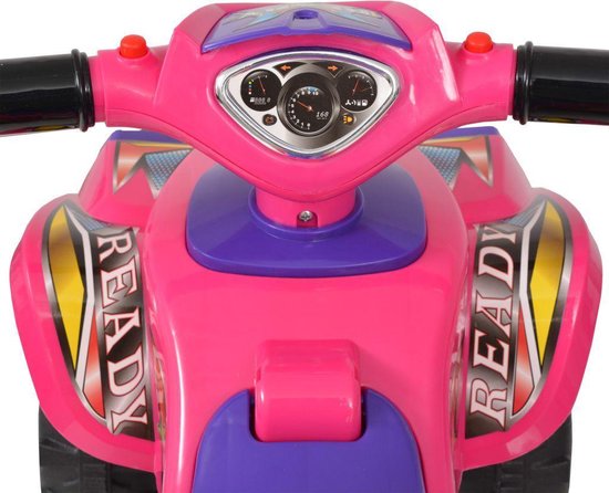 Vidaxl Loopquad Met Licht En Geluid Roze En - Paars