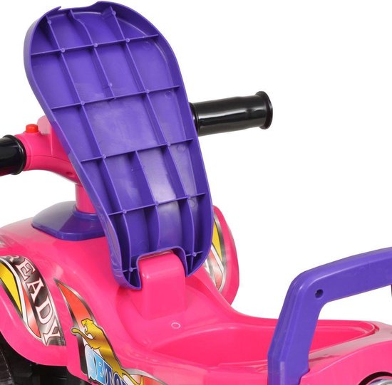 Vidaxl Loopquad Met Licht En Geluid Roze En - Paars