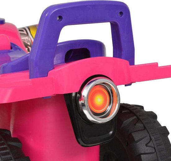 Vidaxl Loopquad Met Licht En Geluid Roze En - Paars