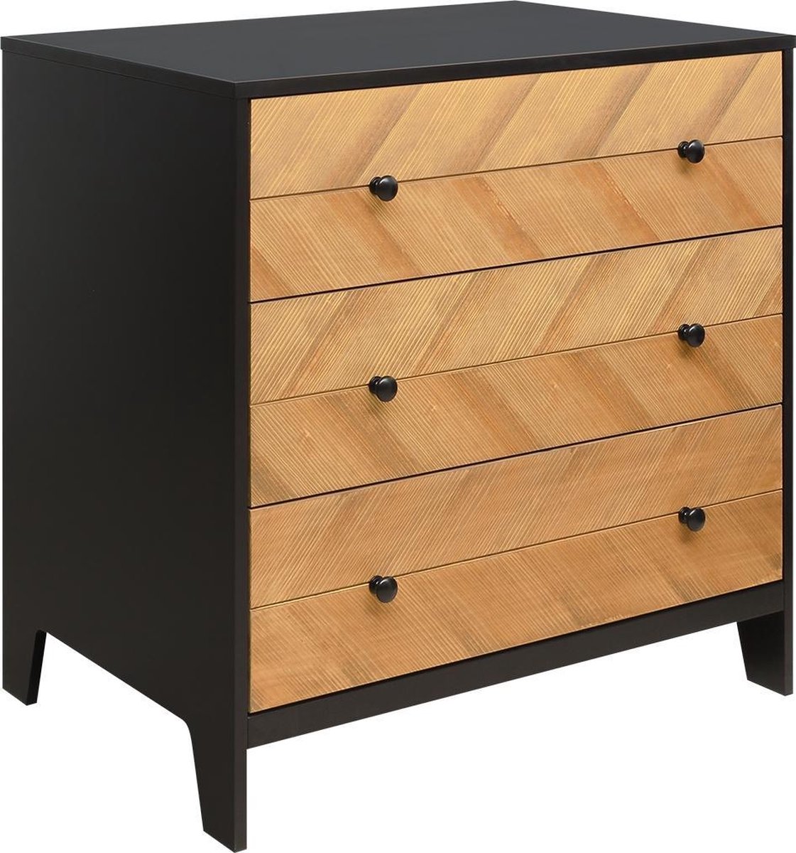 Bopita Job Commode Met 3 Laden - Vintage Honey