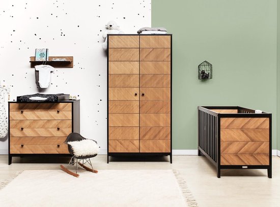 Bopita Job Commode Met 3 Laden - Vintage Honey