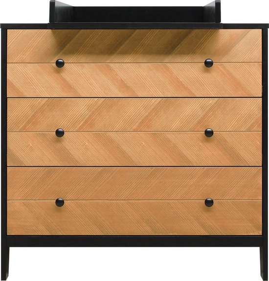 Bopita Job Commode Met 3 Laden - Vintage Honey