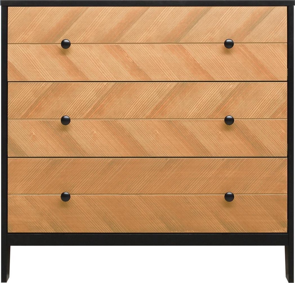 Bopita Job Commode Met 3 Laden - Vintage Honey