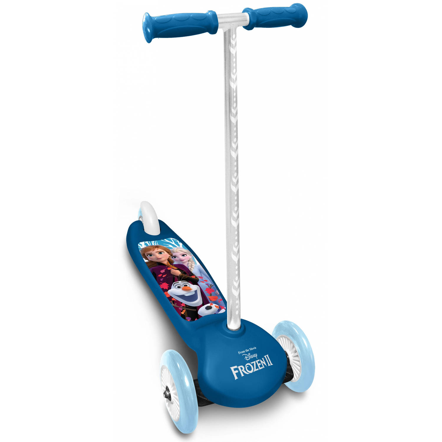 Disney Frozen 3-wiel Kinderstep Kinderstep Meisjes Voetrem - Blauw