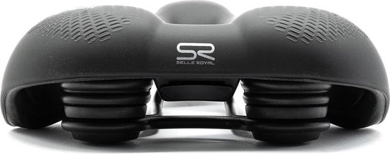 Selle Royal Zadel Float Relaxed Unisex 25 X 24 Cm - Zwart